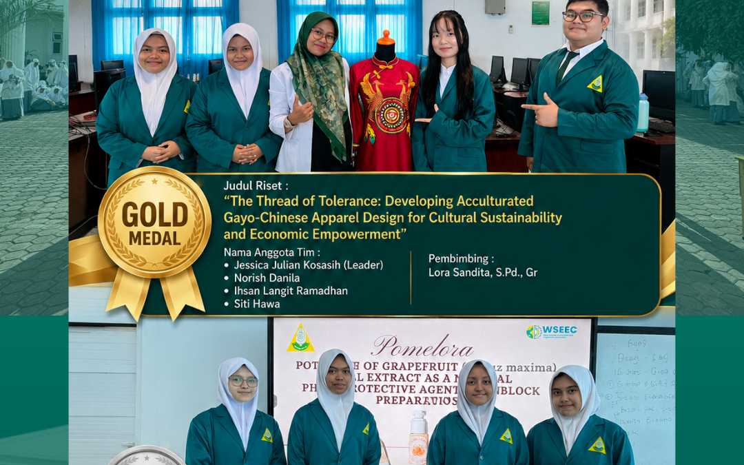 SMA Negeri 1 Banda Aceh Raih Gold dan Silver Medal pada Ajang WSEEC 2026